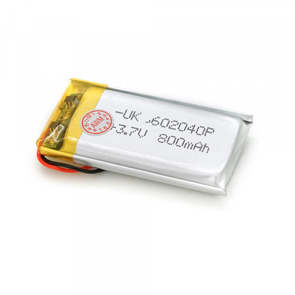 Літій-полімерний акумулятор 6*20*40mm (Li-ion 3.7В 450мА·год)