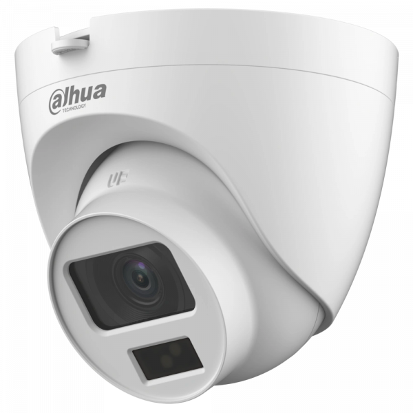 5 МП Smart Dual Light HDCVI відеокамера зі звуком DH-HAC-HDW1500CLQP-IL-A (2.8мм)