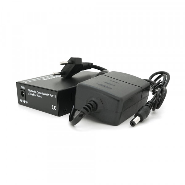 2х портовий медіаконвертор ONV-0110S-SCX-S2-A, 2*100М RJ45 + 1*SC порт (1310/1550nm, 20km)