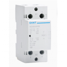 Контактор CHINT NCH8-40/20 220V,40А, 7.5kW, 2NO, на DIN-рейку, 85*65,5*36мм