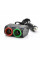 АЗП розгалужувач Olesson 1631, 12V-2 * 12V + USB, Black, Blister