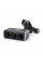АЗП розгалужувач + вольтметр Olesson 1639, 12V-3 * 12V + 2 * USB, Black, Blister