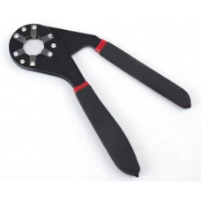 Універсальний ключ 6-пелюстковий, 12-20мм, 0.327kg，19.3*12*2cm, black. blister
