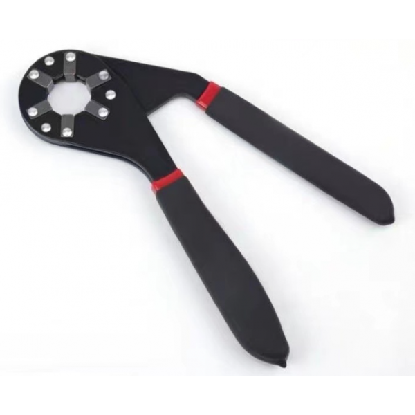 Універсальний ключ 6-пелюстковий, 12-20мм, 0.327kg，19.3*12*2cm, black. blister
