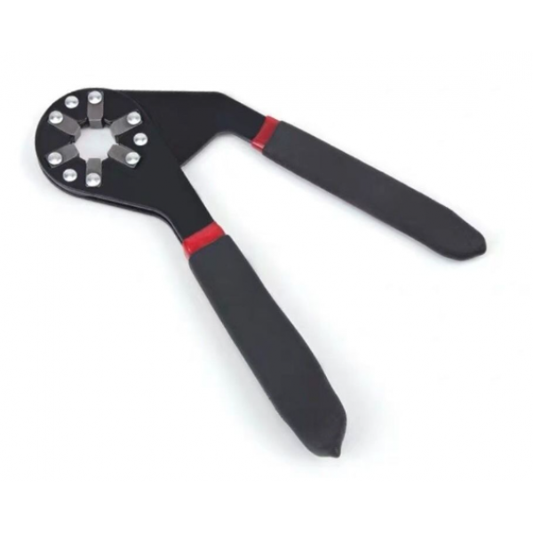 Універсальний ключ 6-пелюстковий, 7-14мм, 0.18kg，15.5*10*1cm, black, blister