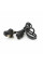 Кабель живлення UK 1.2m, 0.5mm, PC-184/2 CPCS-C13 3 pin (китайський роз'єм), Black, OEM