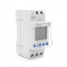 Реле часу Sinotimer TM929AK, на DIN-рейку, LCD, програмований, змінна батарея, 16А, 230V, 87х65х36 мм