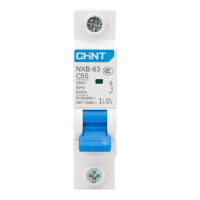 Автоматичний вимикач змінного струму CHINT  NXB-63 1P C50, 50A