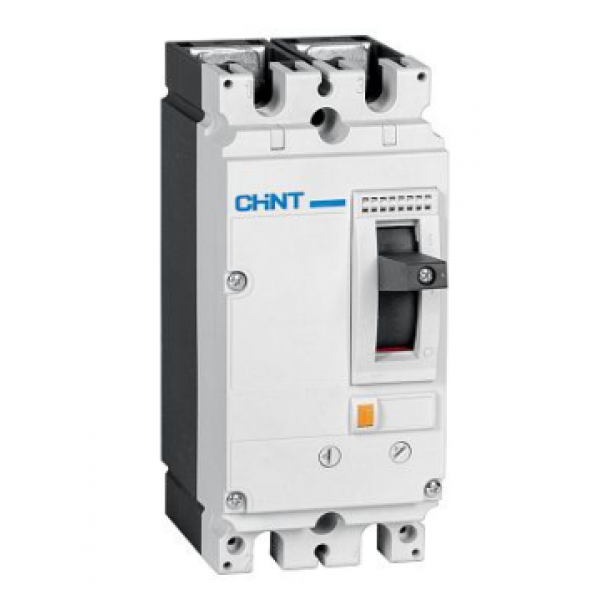 Двополюсний автомат постійного струму CHINT NM8NDC-250B-DC500V, 250A, 25kA, DC500V, 2P, 62x140x78,5mm
