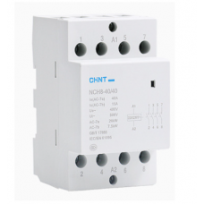 Контактор CHINT NCH8-40/40 220V,40А, 26kW, 4NO, на DIN-рейку, 85*65,5*54мм