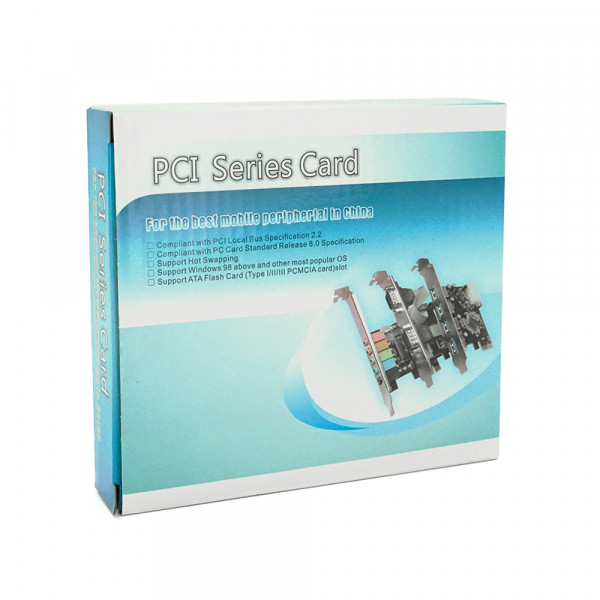 Контролер PCI-Е => RS232 (9Pin) + RS232 (9Pin), 2 порти, TX382B-2S, BOX