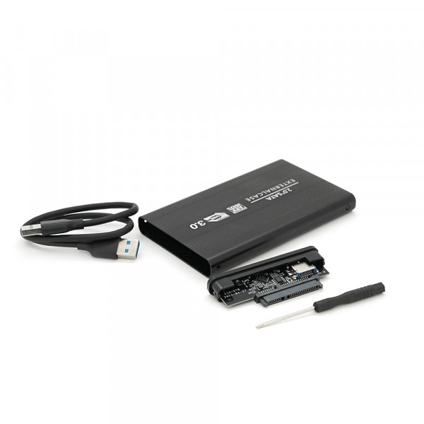 Карман VFAN 2,5 "корпус метал, інтерфейс USB3.0 SATA, Black