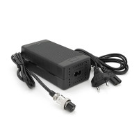 Зарядний пристрій акумуляторів LiFePO4 12V (14.6V), 4S,10A, штекер GX16, з індикацією, 133х67х45mm, 0.3kg