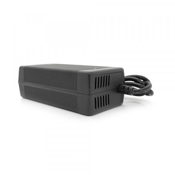 Зарядний пристрій акумуляторів LiFePO4 12V (14.6V), 4S,10A, штекер GX16, з індикацією, 133х67х45mm, 0.3kg