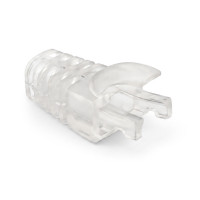 Ковпачок ізолюючий Merlion RJ-45 прозорий Cat.5/Cat.6 (100 шт / уп.) Q100
