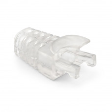 Ковпачок ізолюючий Merlion RJ-45 прозорий Cat.5/Cat.6 (100 шт / уп.) Q100