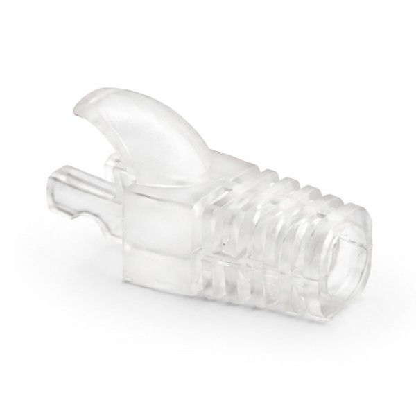Ковпачок ізолюючий Merlion RJ-45 прозорий Cat.5/Cat.6 (100 шт / уп.) Q100