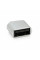 Перехідник USB2.0(AF) OTG => microUSB(M), Silver, Пакет