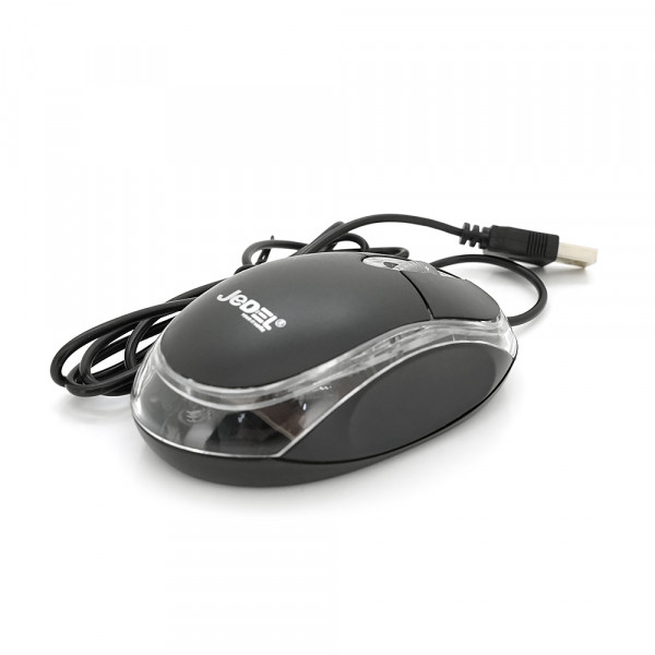 Миша дротова JEDEL TB220, Black, Q200