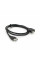Подовжувач USB 2.0 AM / AF, 0,8m, чорний Пакет Q200