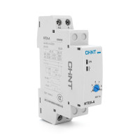 Реле часу CHINT NTE8A015S, на DIN-рейку, затримка відключення-0.1с-5с, Ue/le: AC-15 240В/0,75А, -5°С~+40°С, 93х66,5х18,5 мм
