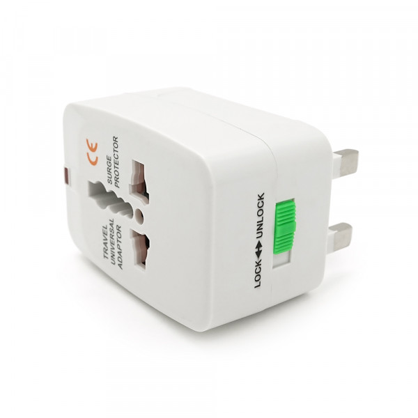 Перехідник на американка\євророзетка Z4 3 in 1, BOX