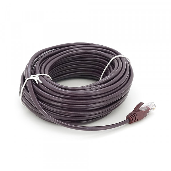 Патч-корд литий RITAR, UTP, RJ45, Cat.5e, 15m, фіолетовий, Cu (мідь)