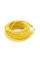 Патч-корд литий RITAR, UTP, RJ45, Cat.5e, 10m, жовтий, Cu (мідь) Q300