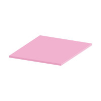 Силіконова термопрокладка HY-100-3, 100x100x0,5mm, Pink,> 6,0W / m-K, -40 ° ≈240 °, питома вага -2g / cm3, OEM Q100