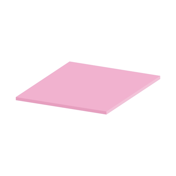 Силіконова термопрокладка HY-100-3, 100x100x0,5mm, Pink,> 6,0W / m-K, -40 ° ≈240 °, питома вага -2g / cm3, OEM Q100