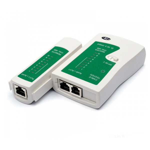 Кабельний тестер Merlion NS-468N RJ-45 (без батарейки в комплекті) Q100
