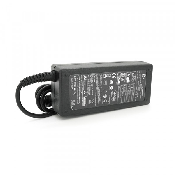 Блок живлення MERLION для ноутбука LG 19V 2.53A (48 Вт) 6,5*4,4мм, довжина 0,9м + кабель живлення