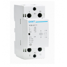 Контактор CHINT NCH8-63/11 220V,63А, 12kW, 1NC+1NO, на DIN-рейку, 85*65,5*36мм