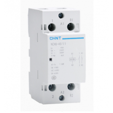 Контактор CHINT NCH8-40/11 220V,40А, 7.5kW, 1NC+1NO, на DIN-рейку, 85*65,5*36мм