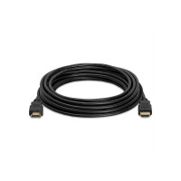Кабель Merlion HDMI-HDMI HIGH SPEED 5.0m, v1.4, OD-7.5mm, круглий Black, коннектор Black, (Пакет) Q100