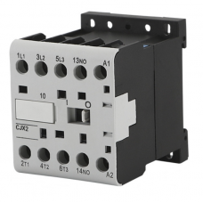 Контактор міні для змінного струму CHINT CJX2-K0601, 220V, 6А, 1NC, 46*59*58мм