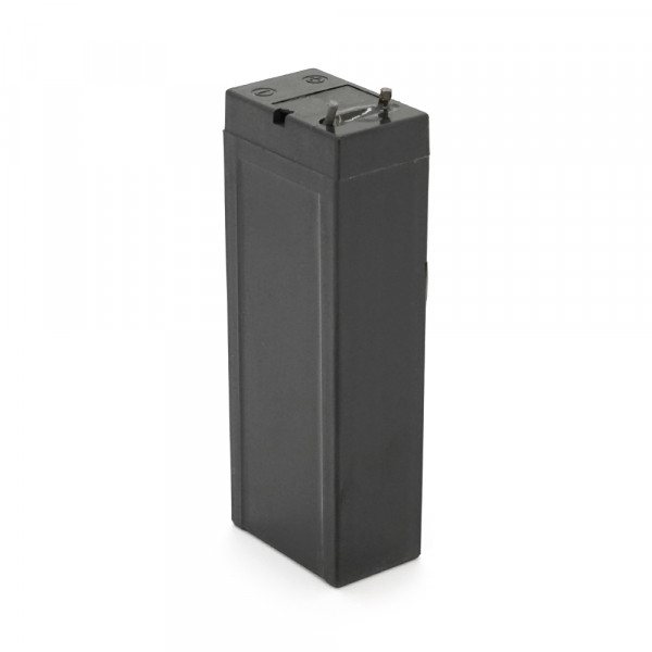Акумуляторна батарея MERLION AGM 989 4V 1Ah (21x34x90), клемми під пайку, Black Q40