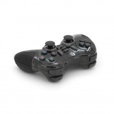 Геймпад бездротовий 7 в 1 для PC/PS1/PS2/PS3/PC360/TV/TV BOX/Android/Win10, живлення від 2*ААА(немає в помплекті), Black, Blister