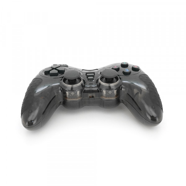 Геймпад бездротовий 7 в 1 для PC/PS1/PS2/PS3/PC360/TV/TV BOX/Android/Win10, живлення від 2*ААА(немає в помплекті), Black, Blister