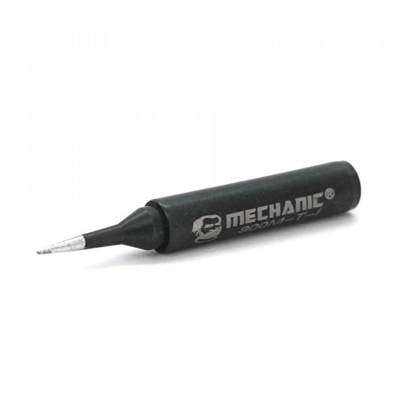 Жало для паяльника MECHANIC MCN 900M-T-I 4*6,3mm, мідь, гальванічне покриття(bl), висока теплопровідність, швидке нагрівання, широкий MCN конус