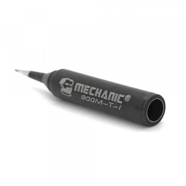 Жало для паяльника MECHANIC MCN 900M-T-I 4*6,3mm, мідь, гальванічне покриття(bl), висока теплопровідність, швидке нагрівання, широкий MCN конус