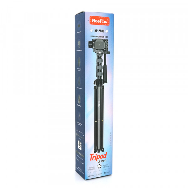 Штатив Nee Pho NP-2588, висота 52-180 см, Box