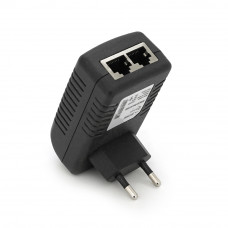 POE інжектор RITAR RT-PIN-18/18EU, 18V 1A (18Вт) з портами Ethernet 10/100Мбіт/с, EU PLUG