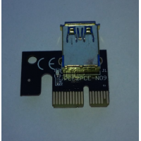Адаптер - перехідник PCE-N09 з PCI-e x1 на USB 3.0, VER009S, OEM