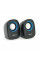 Колонки 2.0 Kisonli V360 для ПК і ноутбука, USB + 3.5mm, 2x1.5W, 20Hz- 20KHz, Black, BOX, Q50