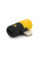 Перехідник 2 в 1  Lighting(M) => 2 x Lighting(F), Black/Yellow, Box