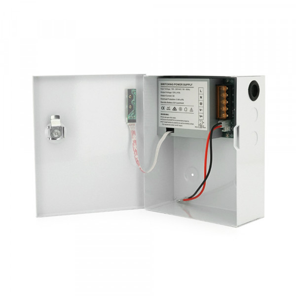 ДБЖ 12V/3A EuroPower EP-UPS-1203(M), під акб GEL/AGM - 12V/7A, струм заряду - 13,8V/0.65A, метал, 205х165х75 mm