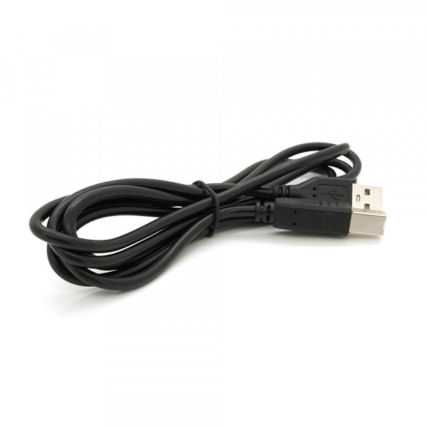 Кабель USB 2.0 AM/BM, 1.5m, чорний, Пакет Q500