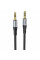 Кабель HOCO UPA26 DC3.5 тато-тато 1.0м, круглий в обплетенні, Black, Box