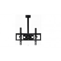 Кронштейн для TV PiPo PP- 3255, 26 "-32" -55 " + стійка, до 50кг, без нахилу, Black, Box